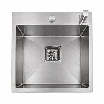 Cuba Gourmet Quadrada Aço Inox 44x44cm - Construinox